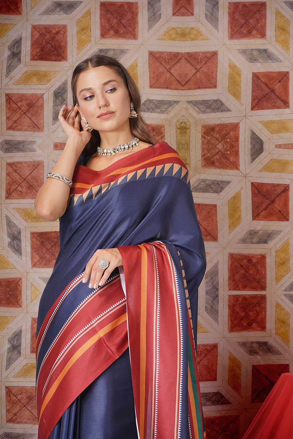 Shiv Shakti- Pashmina Silk