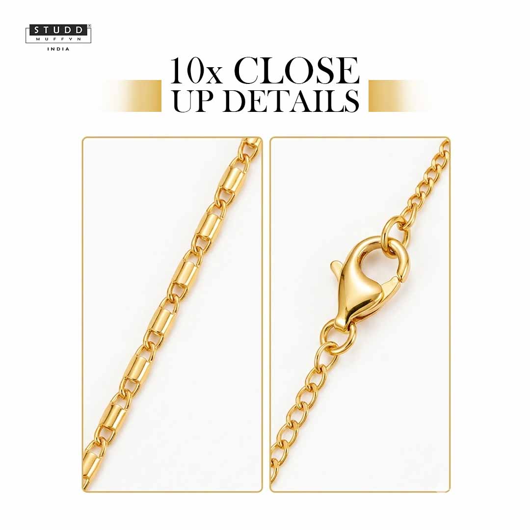 Golden Link Chain - 24K Gold Plated
