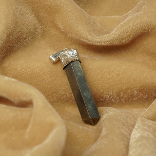 Pyrite Pencil Pendent (Without Chain)