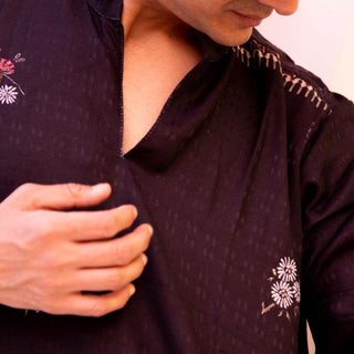 Phulkari I Korean Shirt Kurta