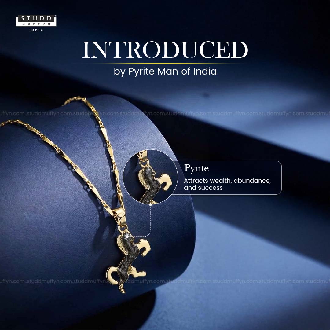 Ride Your Destiny Horse Pendant - 24k Gold Tone Plated [ Gold Chain ]